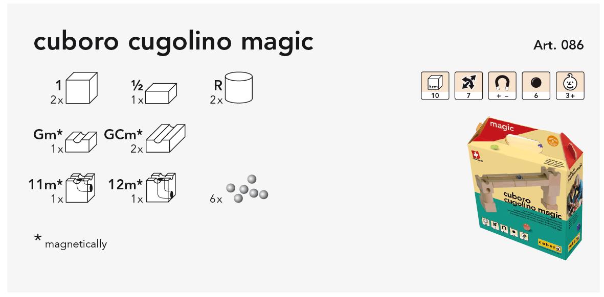 Cuboro Cugolino MAGIC 086 – der Brückenkasten – Mausmauki.de
