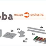 Xyloba mezzo zu orchestra Kugelbahn Erweiterung - 62 Teile